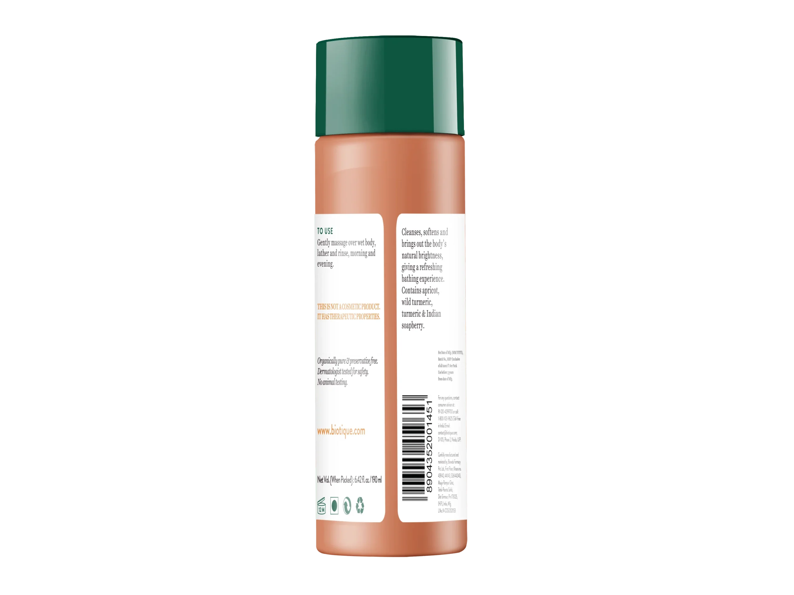 Apricot refreshing body wash - Image 2